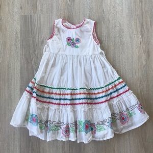 Cutey Couture Embroidered summer dress